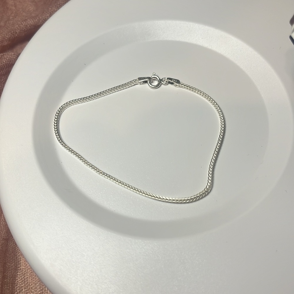 • Sterling Silver Bracelet • - Picture 4 of 5